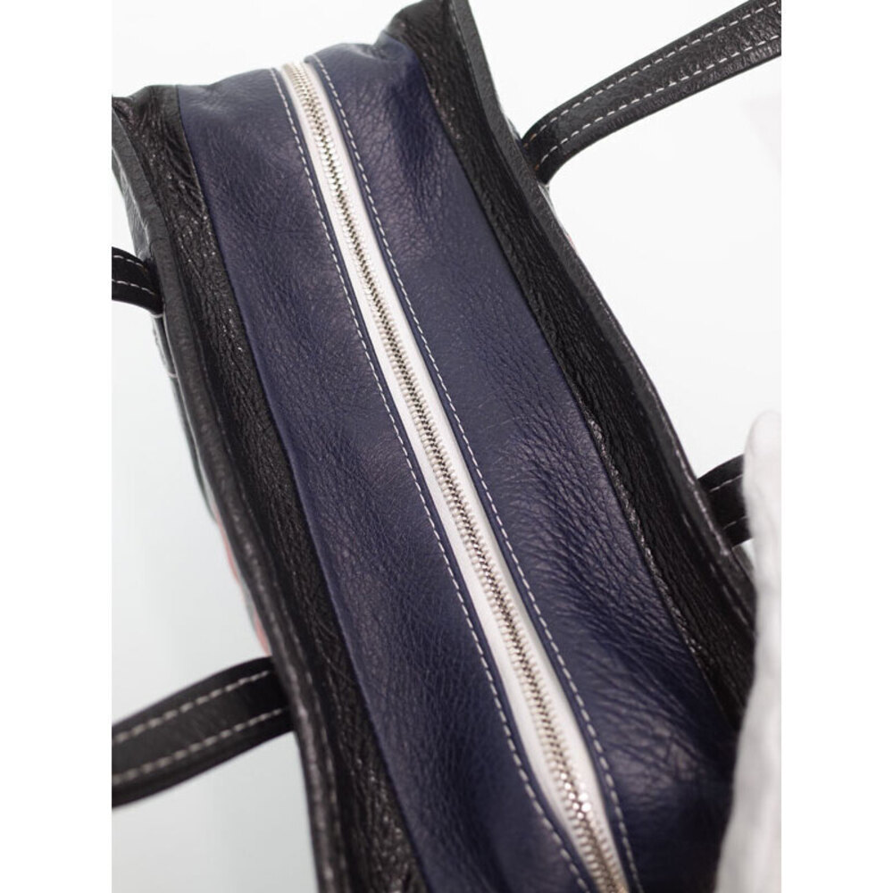 Balenciaga Bazaar Striped Shopper Bag - Picture 6 of 9